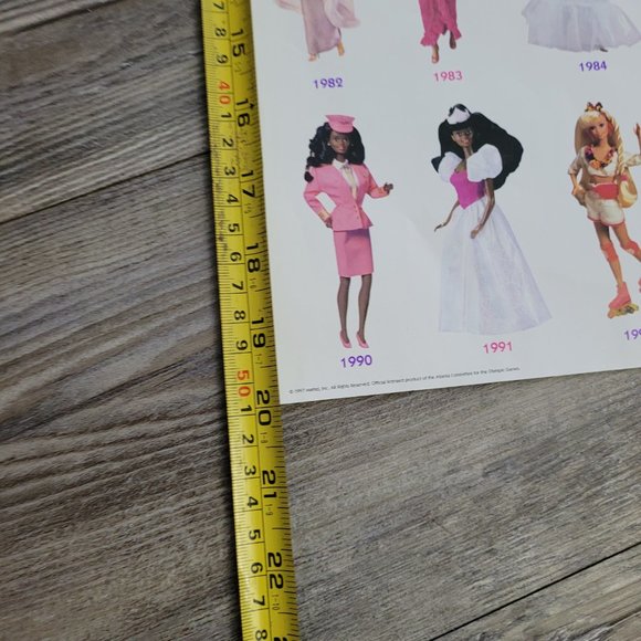 Growing Up With Barbie Doll Poster - Picture 4 of 5